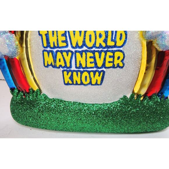 Christopher Radko The Tootsie Pop Test Glass Christmas Ornament BRAND NEW - Picture 10 of 13